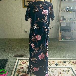 Waist tie Midi dress